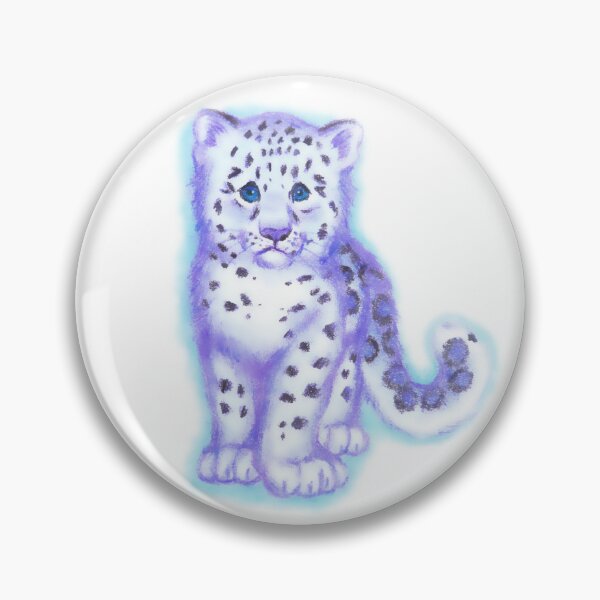 Item preview, Snow Leopard Cub designed and sold by DesignsByHumbug.