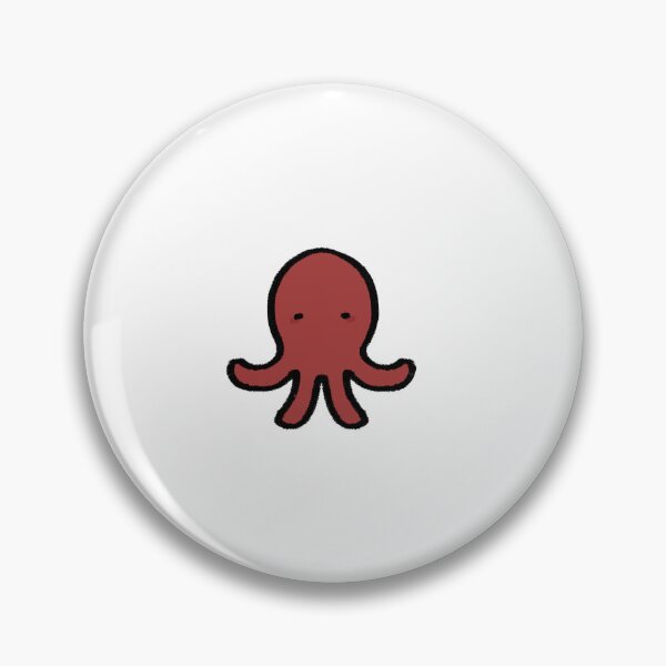 Item preview, Cute Little Red Octopus SMALL VERSION designed and sold by niks-s.
