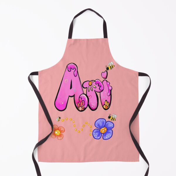 Item preview, Ari Name Top 10 Best Personalized gift for girls and women - Aesthetic Pink Floral Bumble bee designed and sold by Artonmytee.