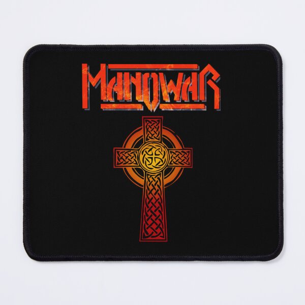 Item preview, Man Of The War Red Cross Death Rock Metal Manowar designed and sold by Sooryawanshi.