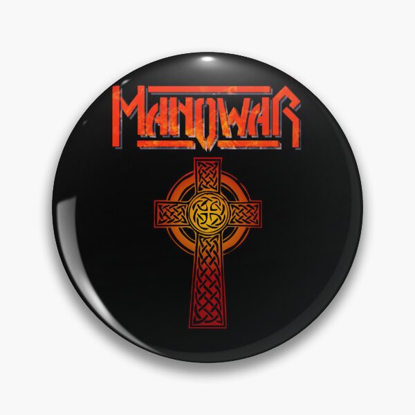 Item preview, Man Of The War Red Cross Death Rock Metal Manowar designed and sold by Sooryawanshi.