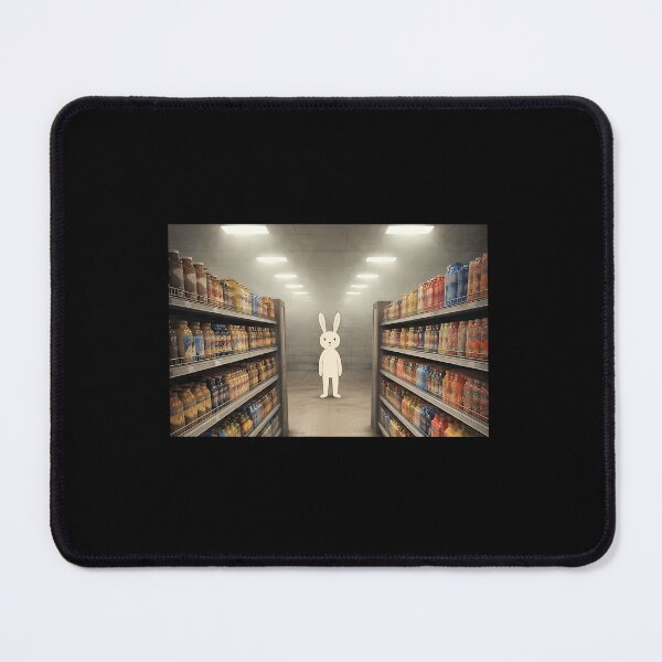 Item preview, Lost Bunny In The Liminal Space Grocery Aisle designed and sold by qnvpewhwim55.