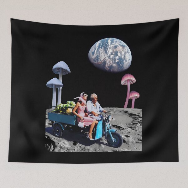Item preview, Watermelon Delivery Surreal Alien Landscape designed and sold by qnvpewhwim55.