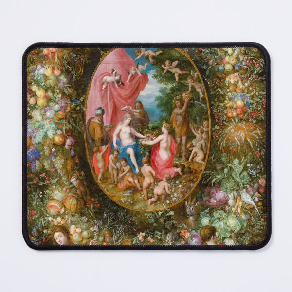 Item preview, Jan Brueghel Allegory of Farming Vintage Floral Art designed and sold by TheSoulOfArt.