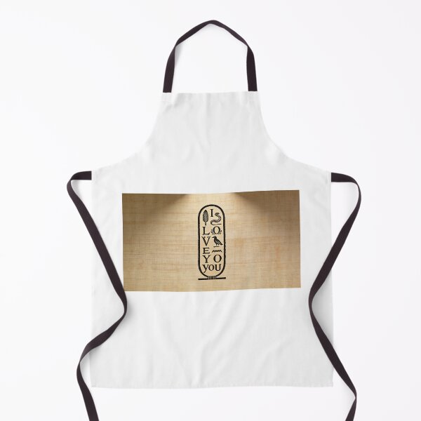 Item preview, I Love You Hieroglyphic Art – Egyptian Cartouche Design designed and sold by MARMANIOUS.
