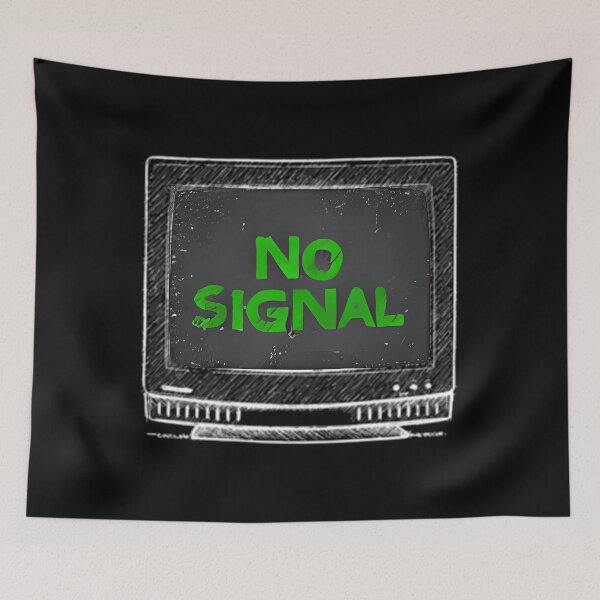 Item preview, Retro No Signal TV Static Vaporwave Aesthetic designed and sold by qnvpewhwim55.