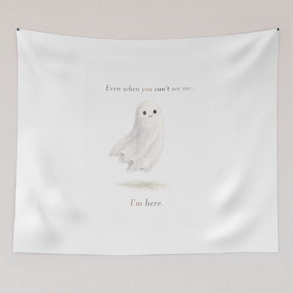Item preview, Paranormal Pals: L'il Ghostie – Even When You Can't See Me… I'm Here designed and sold by Haunted House of Cards.
