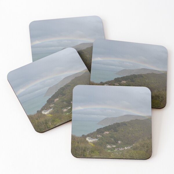 Item preview, rainbow over lynmouth designed and sold by JoSowden.