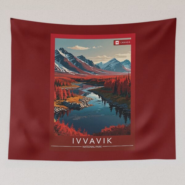 Artikelvorschau, Ivvavik National Park Canada Travel entworfen und verkauft von Thistle-TShop.