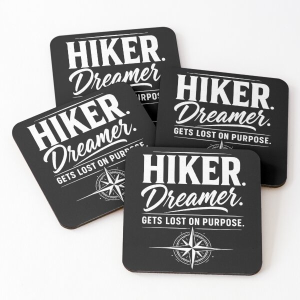 Item preview, Hiker Dreamer Gets Lost On Purpose Compass designed and sold by Raven Studios.
