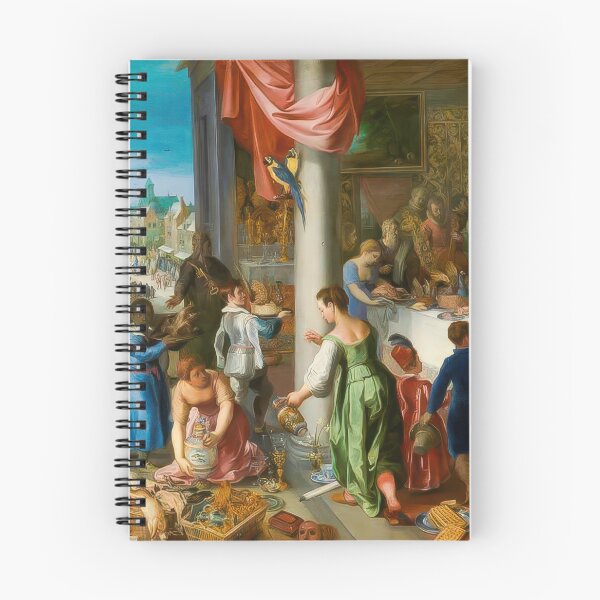 Item preview, Jan Brueghel the Elder Winter Feast Fine Art designed and sold by TheSoulOfArt.