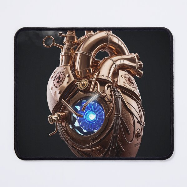 Item preview, Steam-Powered Heart - Steampunk Bio-Mechanical Art designed and sold by THEARTCURATİON .