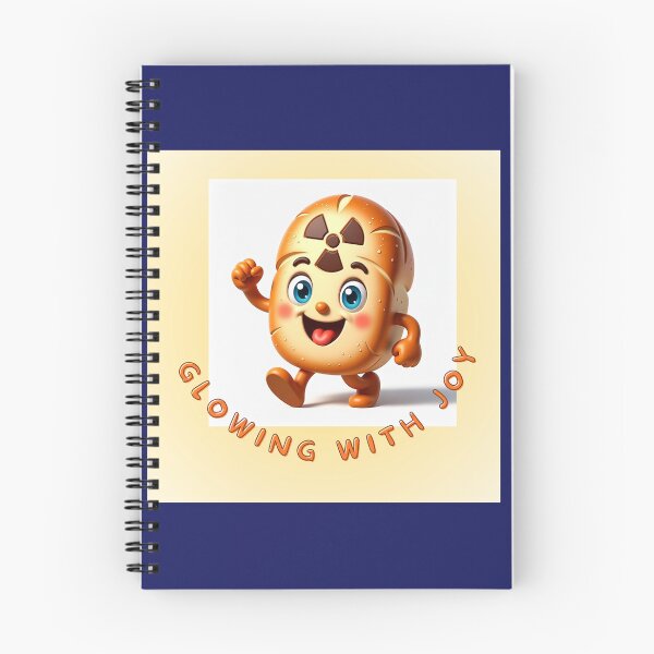 Item preview, Cute Radioactive Bread Buddy – Whimsical Bakery Art designed and sold by NatalyArtStudio.