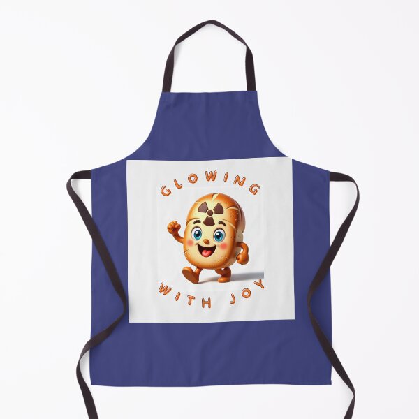 Item preview, Cute Radioactive Bread Buddy – Whimsical Bakery Art designed and sold by NatalyArtStudio.