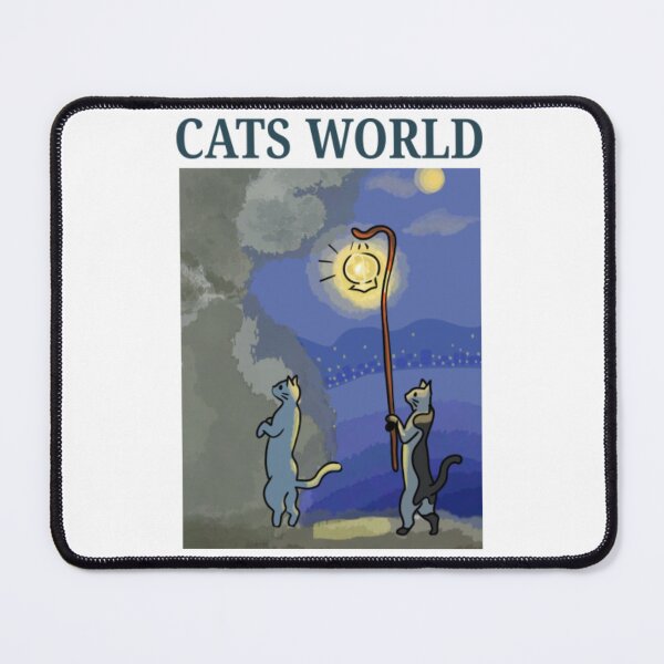Item preview, Cats World Magical Night Lantern Feline Art designed and sold by NekoleDARA.