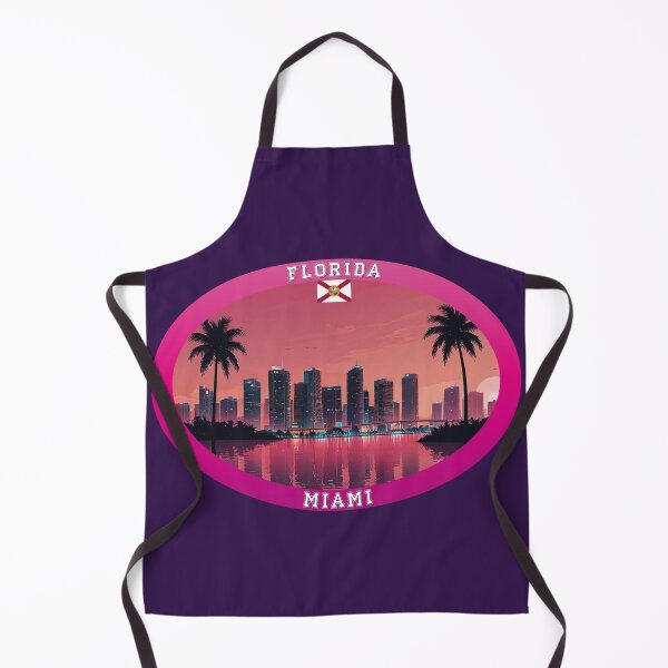 Aperçu de l'œuvre Miami Florida Travel créée et vendue par Thistle-TShop.