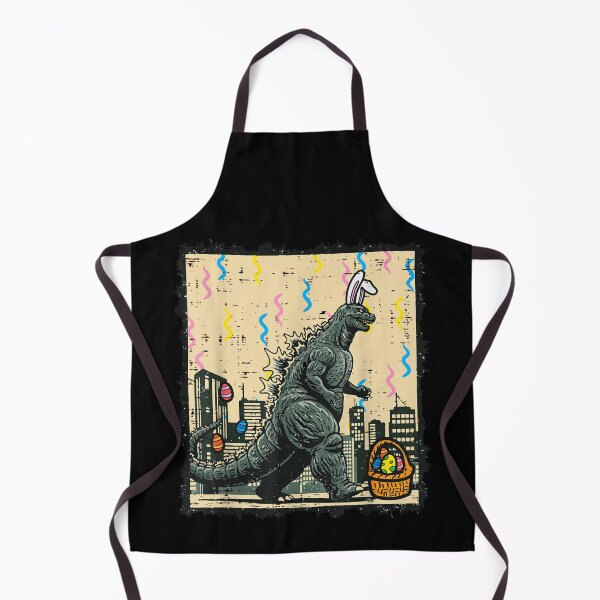 Item preview, Funny Easter Bunny Godzilla Monster Egg Hunt Vintage Shirt designed and sold by KrystinaGiGi.