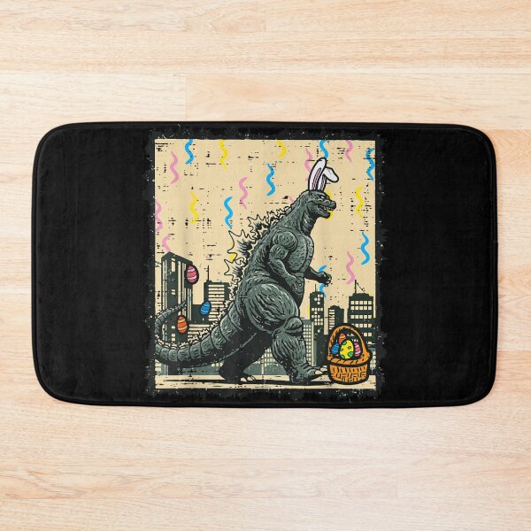 Item preview, Funny Easter Bunny Godzilla Monster Egg Hunt Vintage Shirt designed and sold by KrystinaGiGi.