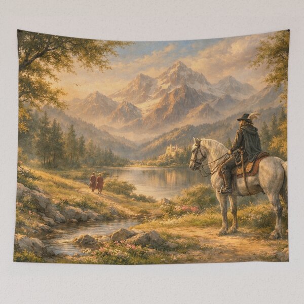 Item preview, Romantic mountain idyll designed and sold by Sigtrix.