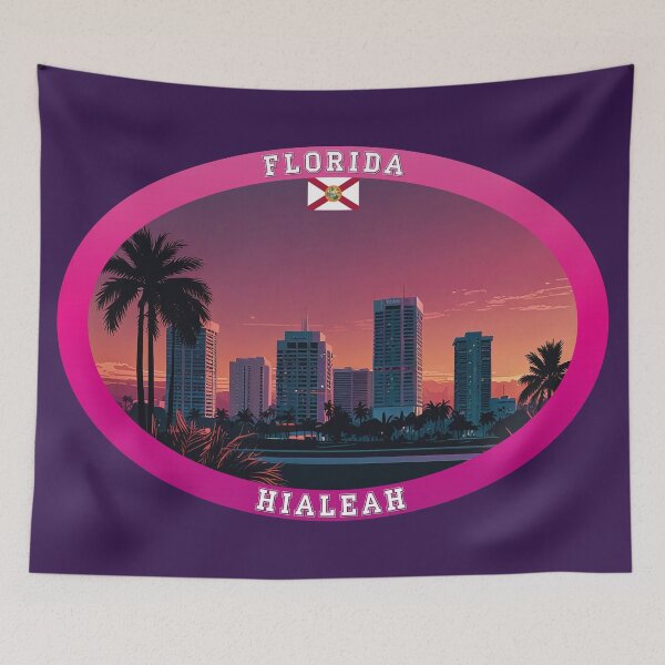 Item preview, Hialeah Florida Travel designed and sold by Thistle-TShop.