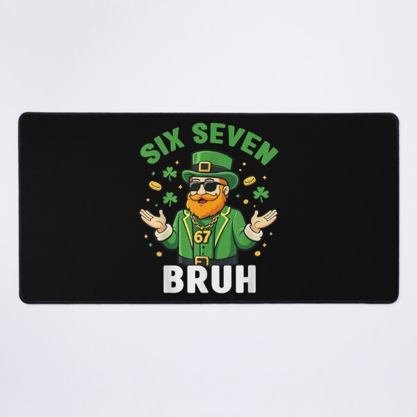 Item preview, Six Seven Bruh Funny 67th Birthday Leprechaun Shirt designed and sold by KrystinaGiGi.