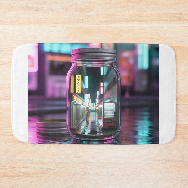 Item preview, Tokyo in a Jar - Miniature Cyberpunk Diorama designed and sold by THEARTCURATİON .