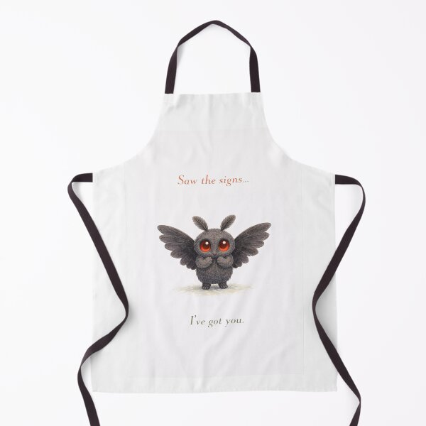 Item preview, Paranormal Pals: L'il Mothman – Saw the Signs… I've Got You. designed and sold by Haunted House of Cards.