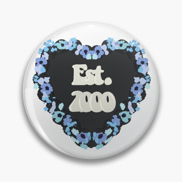 Item preview, Est. 2000 Love Heart Birthday Cake designed and sold by FreeOrca.