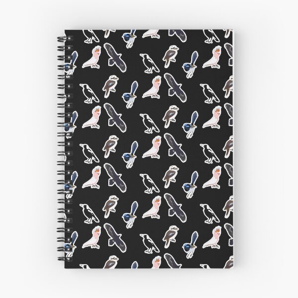 Item preview, Native Australian Bird Collection - Magpie, Wedge-tailed Eagle, Superb Fairywren, Kookaburra, Pink Cockatoo designed and sold by xenibex .