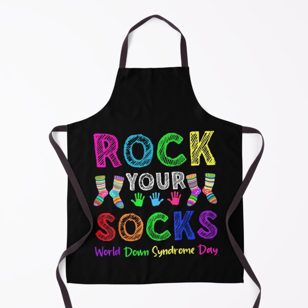 Item preview, Rock Your Socks World Down Syndrome Day Awareness Shirt designed and sold by KrystinaGiGi.