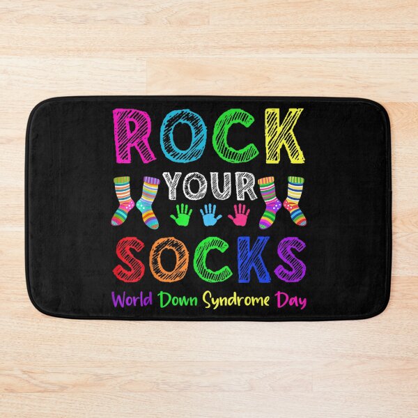 Item preview, Rock Your Socks World Down Syndrome Day Awareness Shirt designed and sold by KrystinaGiGi.