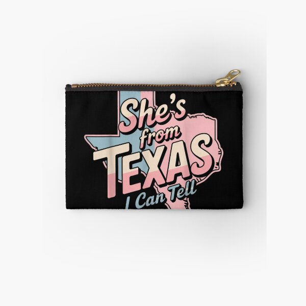 Item preview, She’s From Texas I Can Tell Funny Texas Pride Shirt designed and sold by KrystinaGiGi.