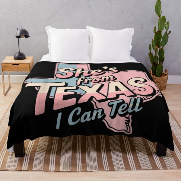 Item preview, She’s From Texas I Can Tell Funny Texas Pride Shirt designed and sold by KrystinaGiGi.