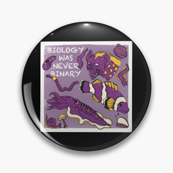 Item preview, Nonbinary Pride Animals Biology Inclusive Art designed and sold by pmthjvoo74.