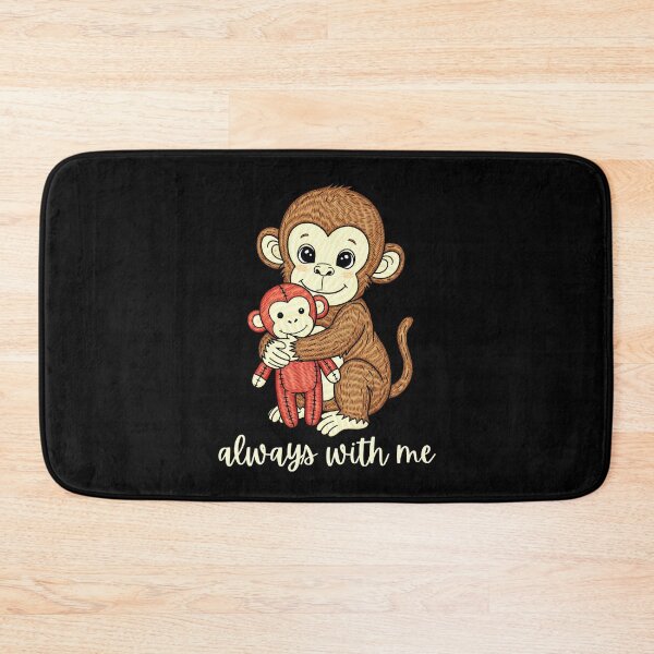 Item preview, Team Punch Cute Monkey Always With Me Design designed and sold by MotivaChic.