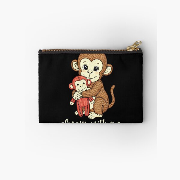 Item preview, Team Punch Cute Monkey Always With Me Design designed and sold by MotivaChic.