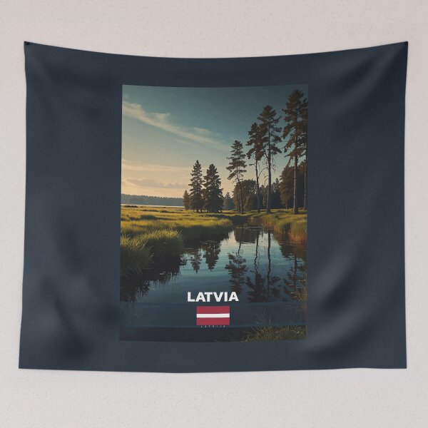 Item preview, Latvia Travel  designed and sold by Thistle-TShop.