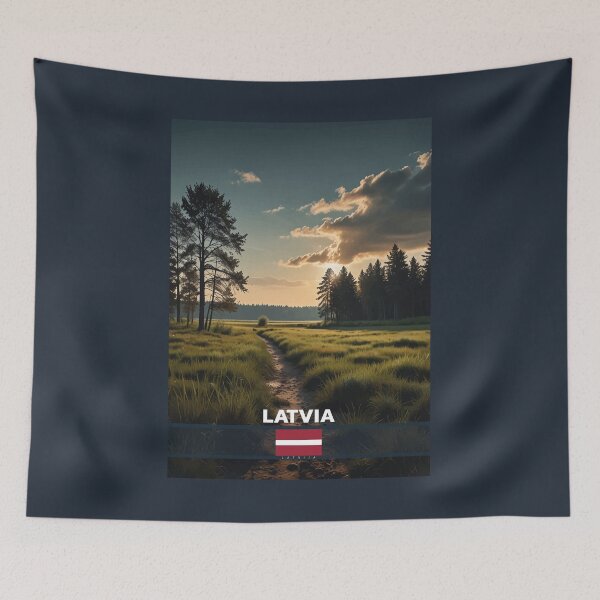 Item preview, Latvia Travel  designed and sold by Thistle-TShop.