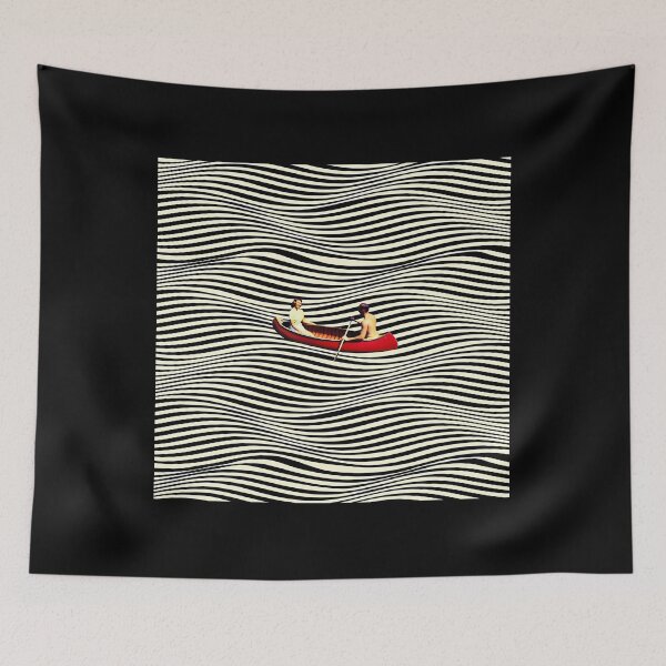 Item preview, Illusionary Boat Ride Surreal Water Optical Art designed and sold by pmthjvoo74.