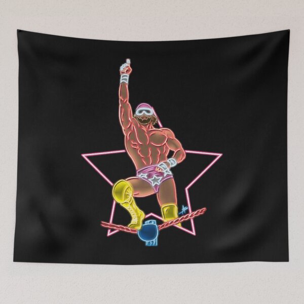 Item preview, Macho man top rope neon colo designed and sold by samsaya77.