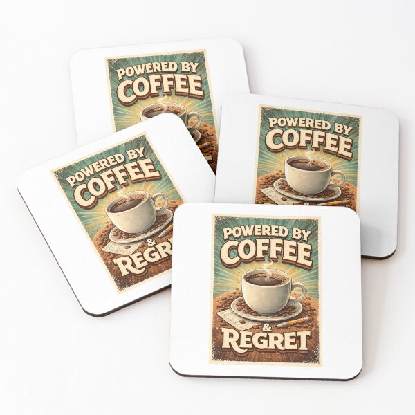 Artikelvorschau, Angetrieben von Kaffee und Reue entworfen und verkauft von Mrssp03.