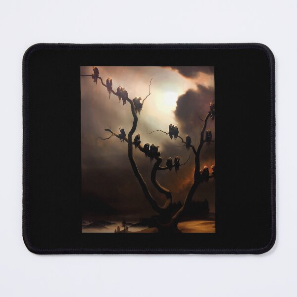 Item preview, Vivid Retro Ghosts In A Tree Spooky Aesthetic designed and sold by pmthjvoo74.