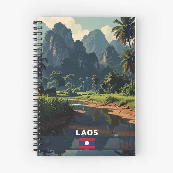 Item preview, Laos Travel  designed and sold by Thistle-TShop.