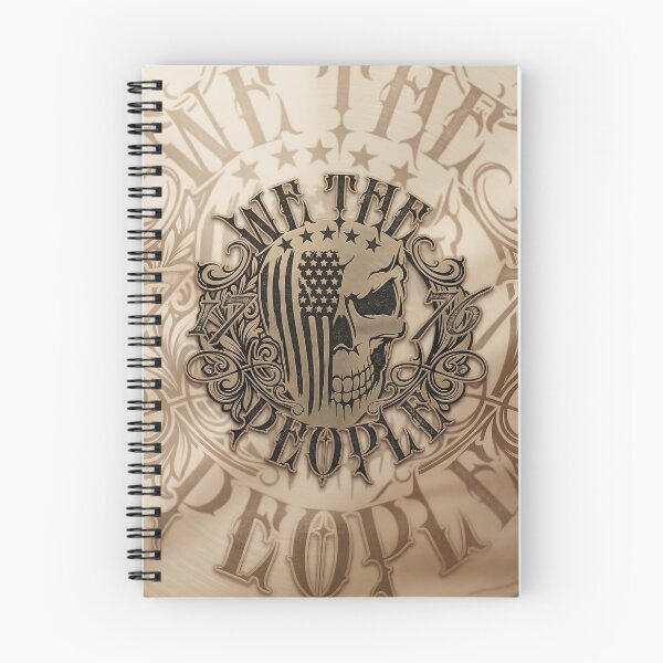 Item preview, Vintage We The People 1776 American Skull designed and sold by MarCinu Art.