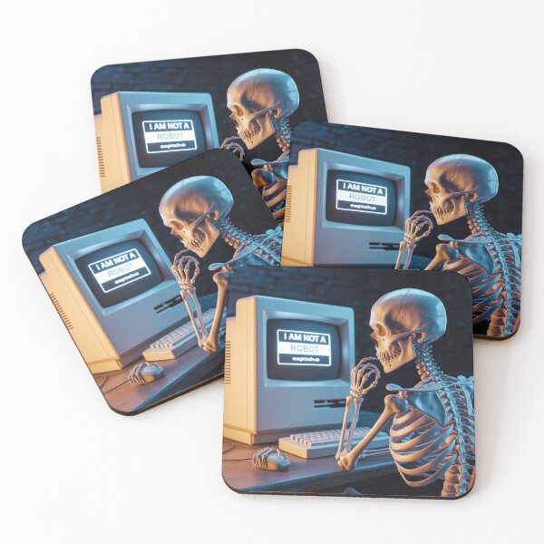 Item preview, Existential Error - I Am Not A Robot designed and sold by THEARTCURATİON .