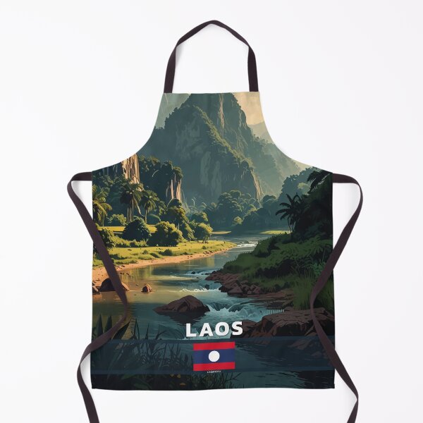 Item preview, Laos Travel  designed and sold by Thistle-TShop.