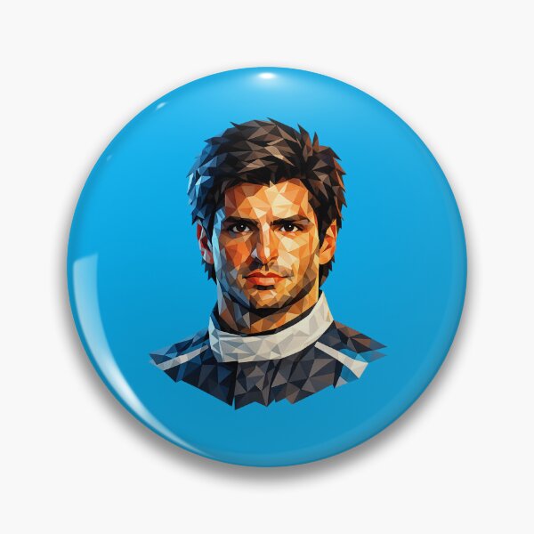 Item preview, Low Poly Carlos Sainz Jr. designed and sold by AndreBarnard.