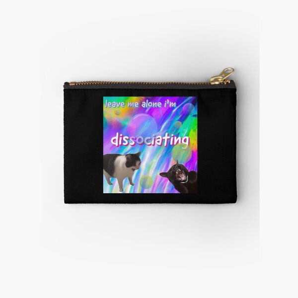 Item preview, Leave Me Alone Im Dissociating Funny Cat Meme designed and sold by pmthjvoo74.