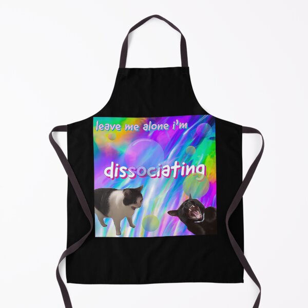 Item preview, Leave Me Alone Im Dissociating Funny Cat Meme designed and sold by pmthjvoo74.