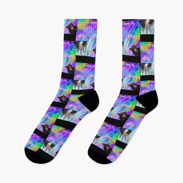 Item preview, Leave Me Alone Im Dissociating Funny Cat Meme designed and sold by pmthjvoo74.